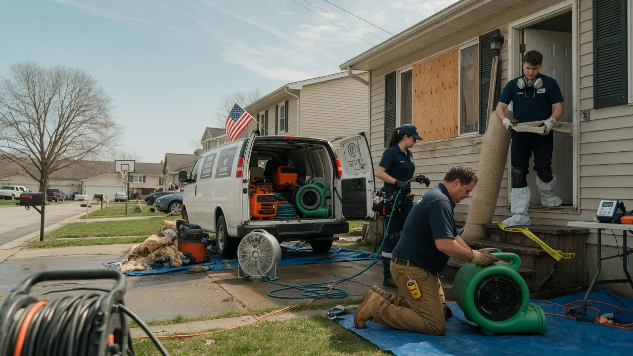 Water Damage Restoration in Egan, SD near me
